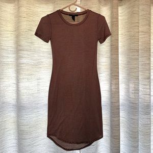 Forever 21 Striped Bodycon Dress